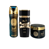 Conjunto Asad EDP 100ml + Pasta Asad 200g + Asad Body Spray 200ml